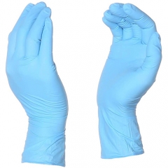 AmazonBasics Powder Free Dispoable Nitrile Gloves, 5 mil, Blue, Size XL, 100 per Pack